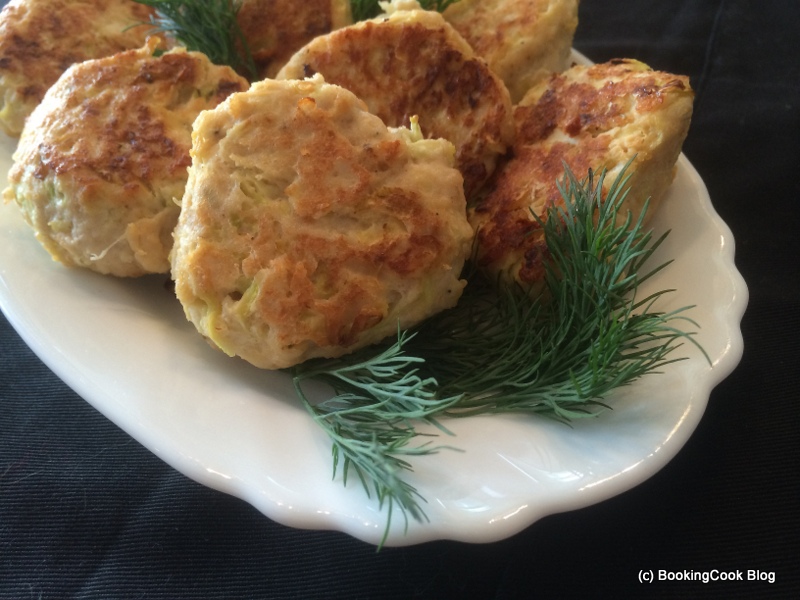 Куриные котлеты с кабачками