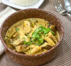 Green Curry Soup с индейкой: азиатская кухня